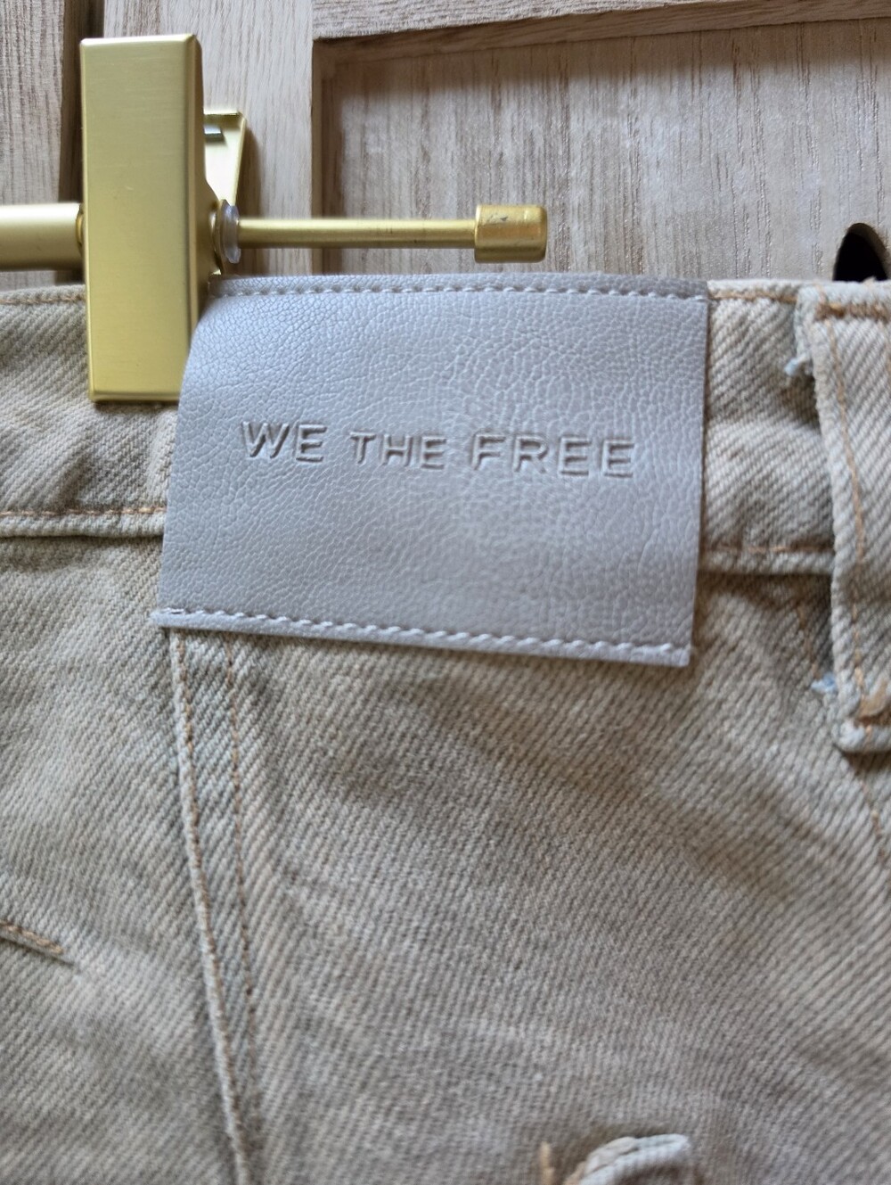NWOT We The Free Good Luck Mid Rise Barrel Jeans Current Online - Picture 10 of 11